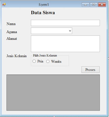 Entry Data Ke Datagridview