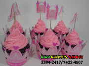 Cupcakes tradicionais das Princesas