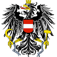 Logo Gambar Lambang Simbol Negara Austria PNG JPG ukuran 200 px