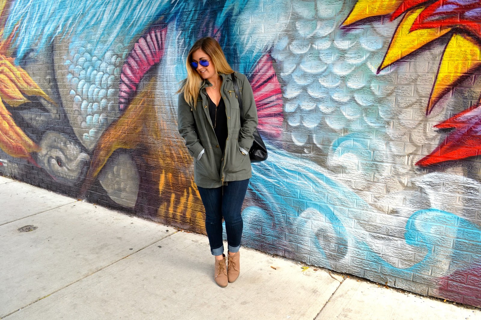 Pleasantly Petite | Fashion & Lifestyle Blog: Anorak in Color