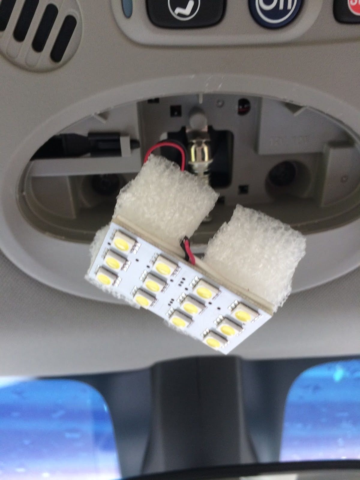 My 2014 Chevy Spark EV LED Dome Light Mod...