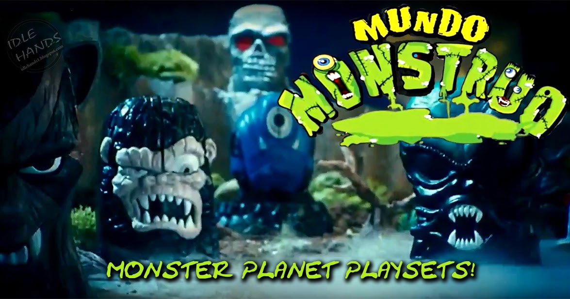 mundo monstruo playset
