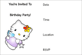 birthday invitations free printable