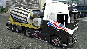 Concrete mixer trailer Concrete mixer trailer
