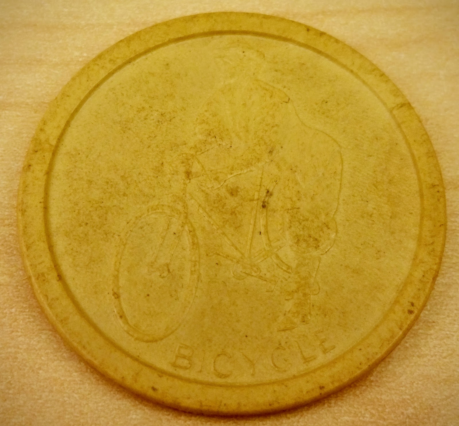 History and Culture by Bicycle Private Collection Bicycle Poker Chip