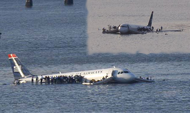 United States Airway flight from La Guardia Airport Crashed because of Bird