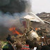 Commercial plane Dana Air crashes in Lagos, 153 on board