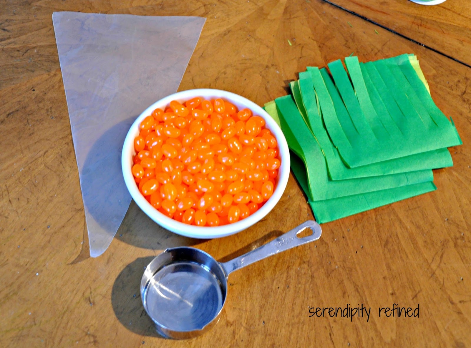 Serendipity Refined Blog Spring Carrot Easter Candy Holder {Easy Craft}
