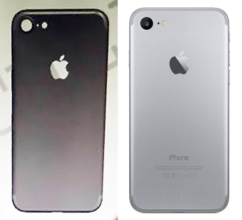 iPhone 7 and iPhone Pro Design Diagrams and Dual Camera Components
