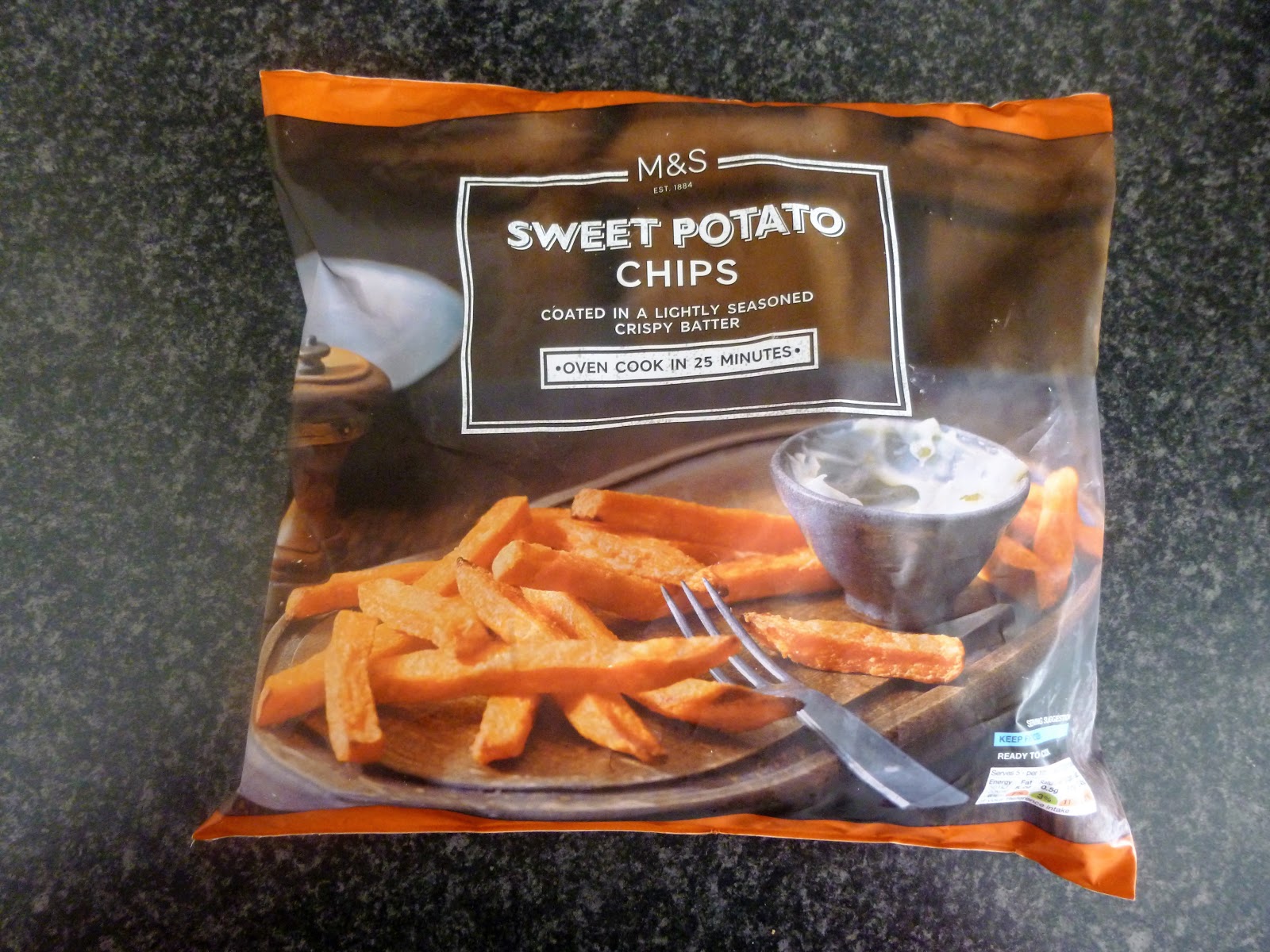 Marks & Spencer Food Reviews M&S Sweet Potato Chips