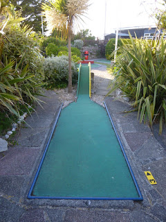 Gilmores Golf minigolf course in Newquay, Cornwall