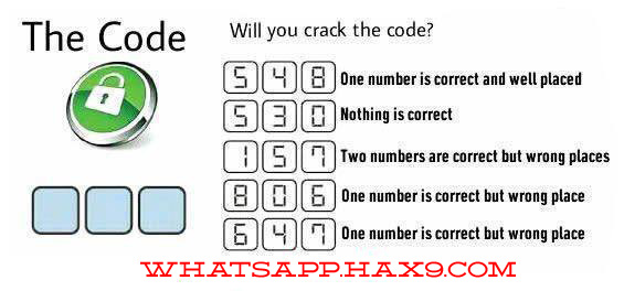 Will you Crack the Code ?