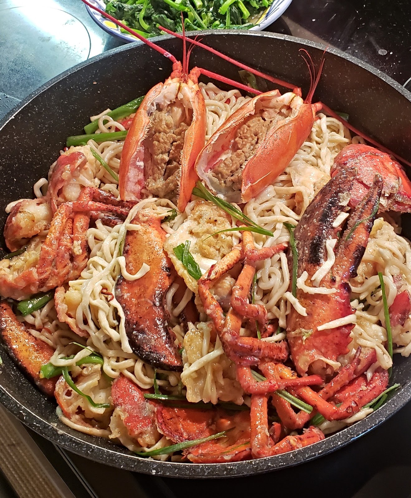 Susan S Savour It Cantonese Style Lobster E Fu Noodles Yee Mein