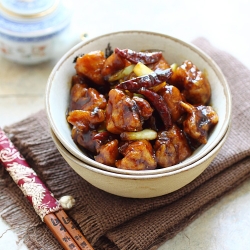 Rasa Malaysia american chinese recipe general tso's chicken