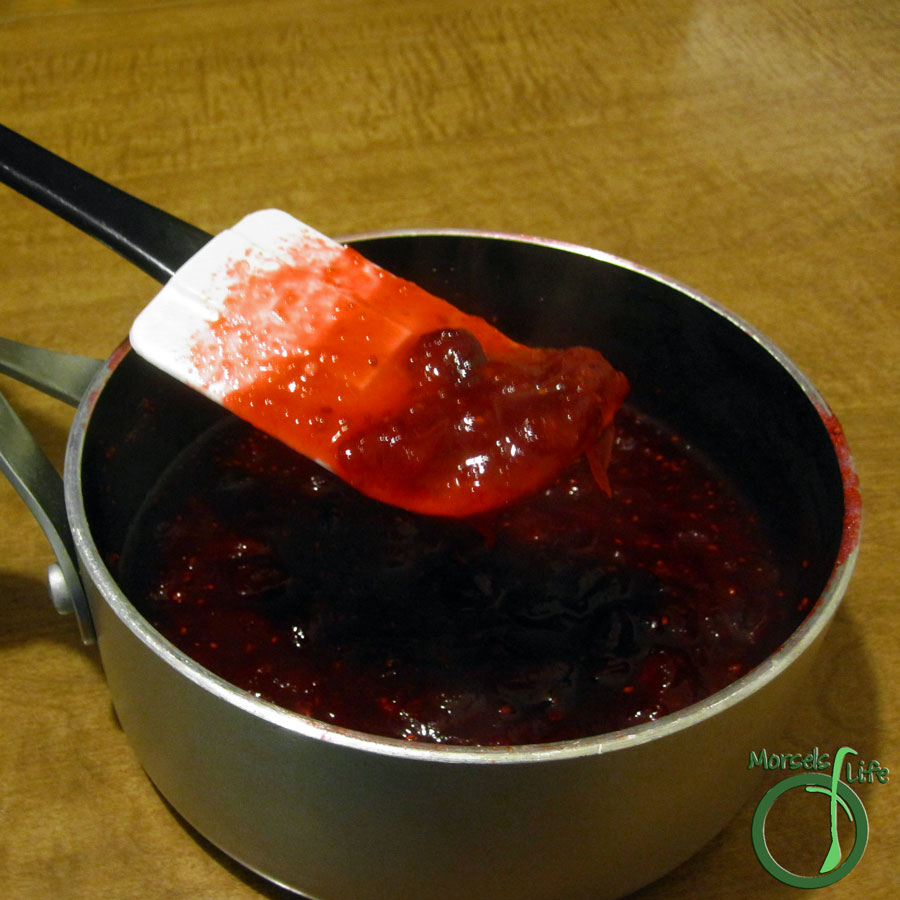 Morsels of Life - Cranberry Sauce - A quick and simple sweetly tart cranberry sauce.