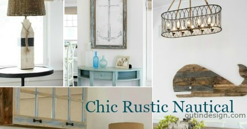 Nautical Home Decor Ideas with Reclaimed Wood Furnishings & Rustic