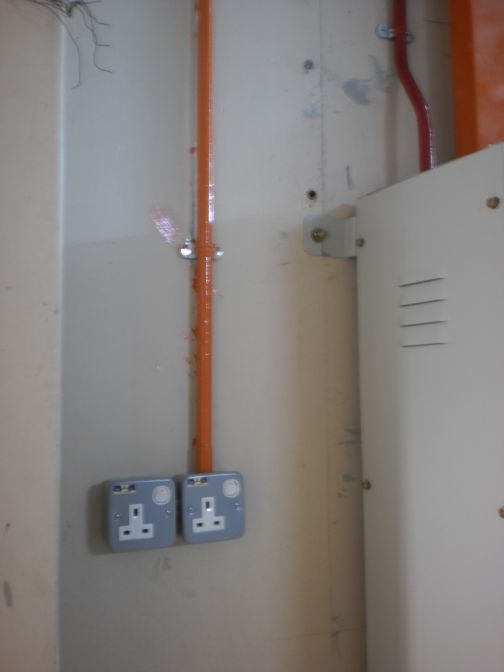 Electrical Installations Metalclad electrical sockets