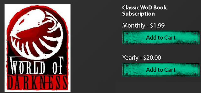 Assinatura White Wolf Assinatura World of Darkness