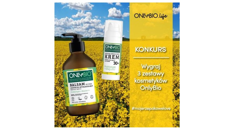 Wygraj zestaw kosmetyków OnlyBio Konkurs