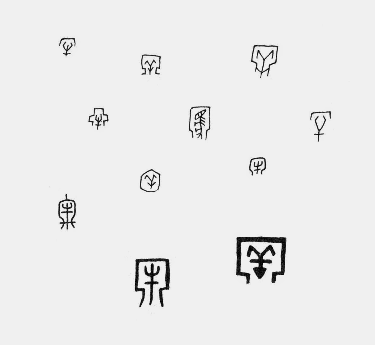 Ancient Logograms Ancient Chinese logograms: 2015