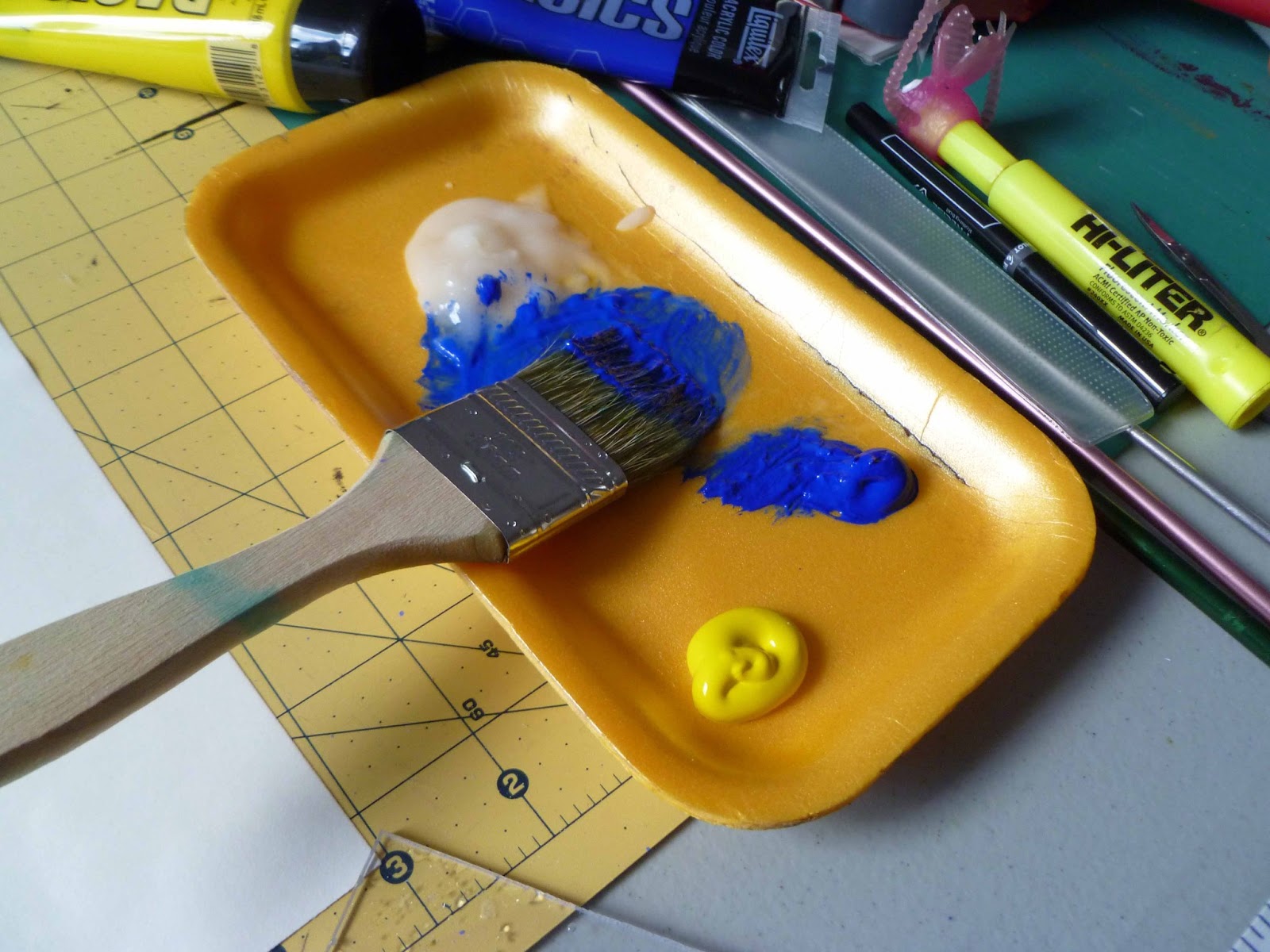 sew sew art Paste Paper