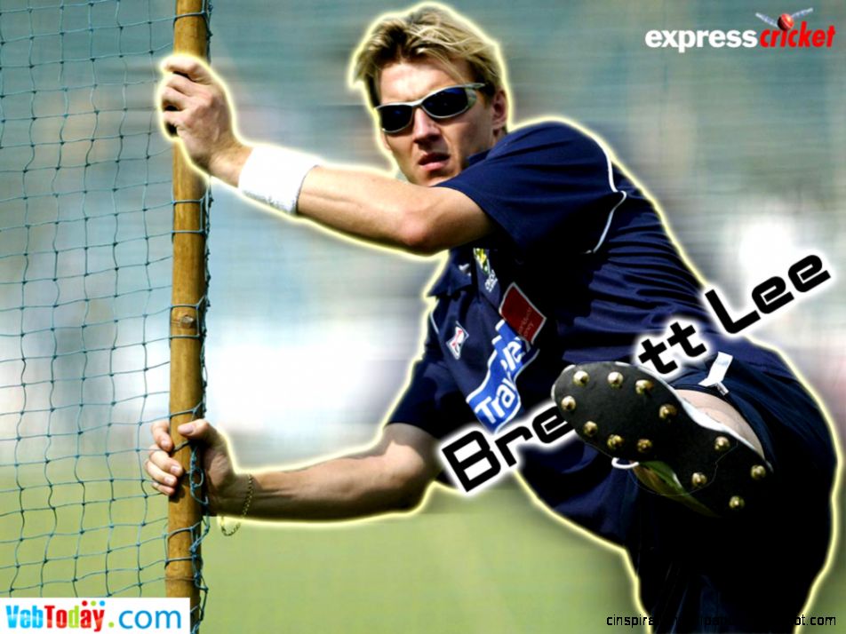 Australian Speed Star Fast Bowler Brett Lee New Wallpapers   Cricket