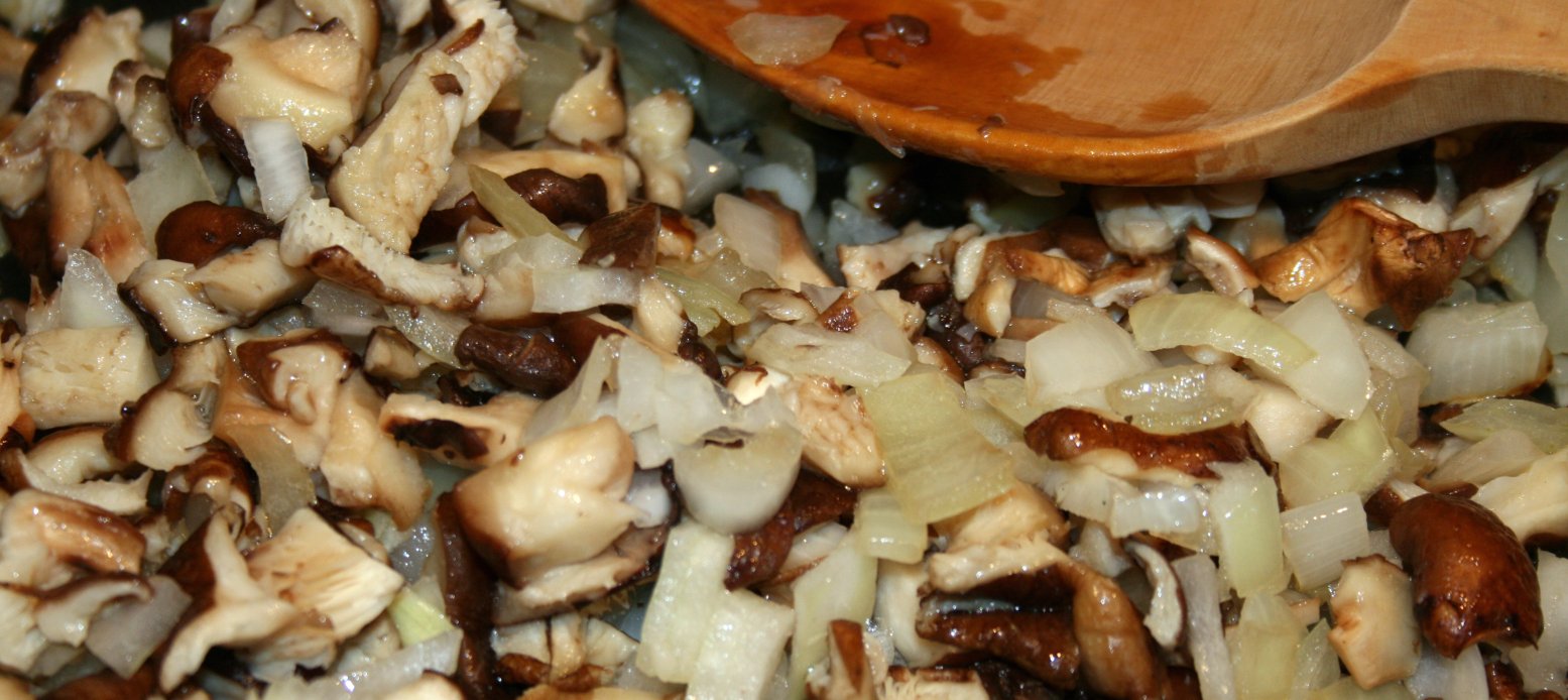 Sabor en cristal Risotto de setas shiitake