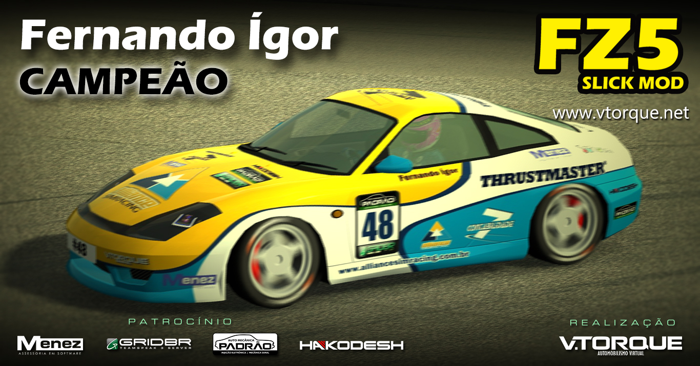 Fernando Ígor, piloto campeão do FZ5 Slick Mod Banner_fz5_piloto