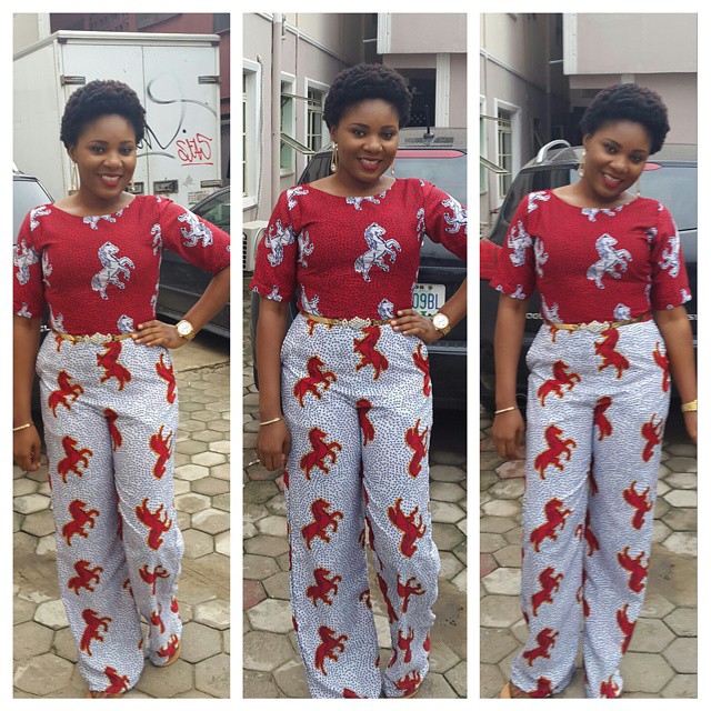 Ankara Style Trouser and Tops Design - DeZango Fashion Zone
