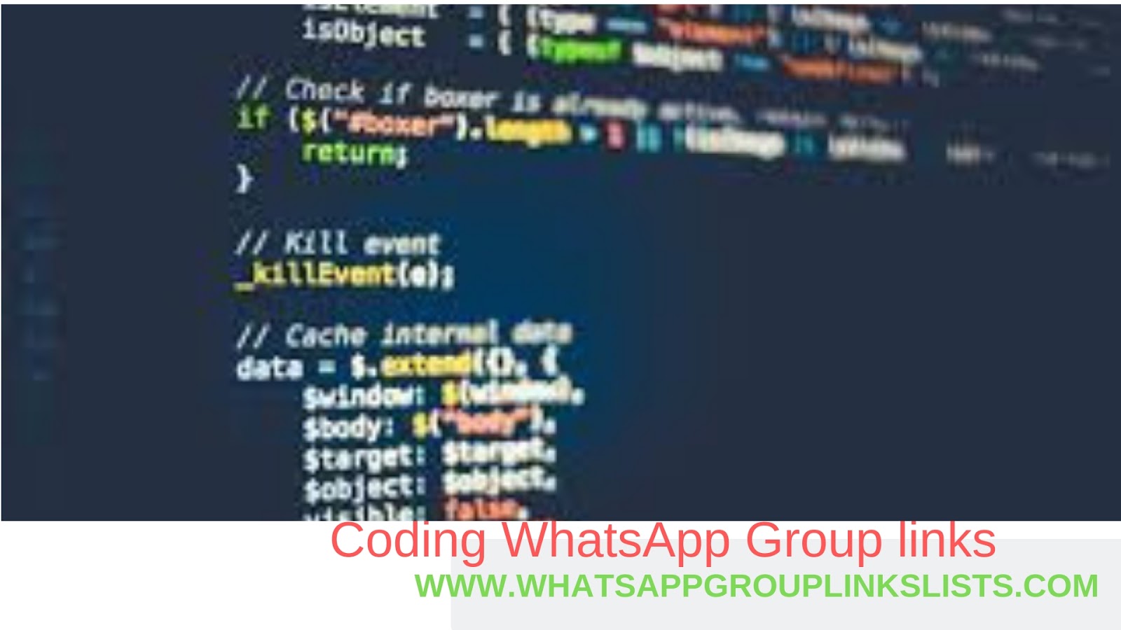 Join Coding WhatsApp Group Links List