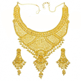 FARHANA JEWELLERY COLLECTION WORLD: farhana collection Gold Necklace ...