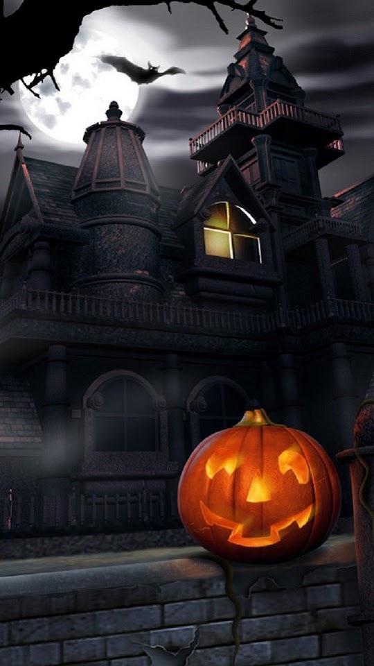   Halloween Castle   Android Best Wallpaper