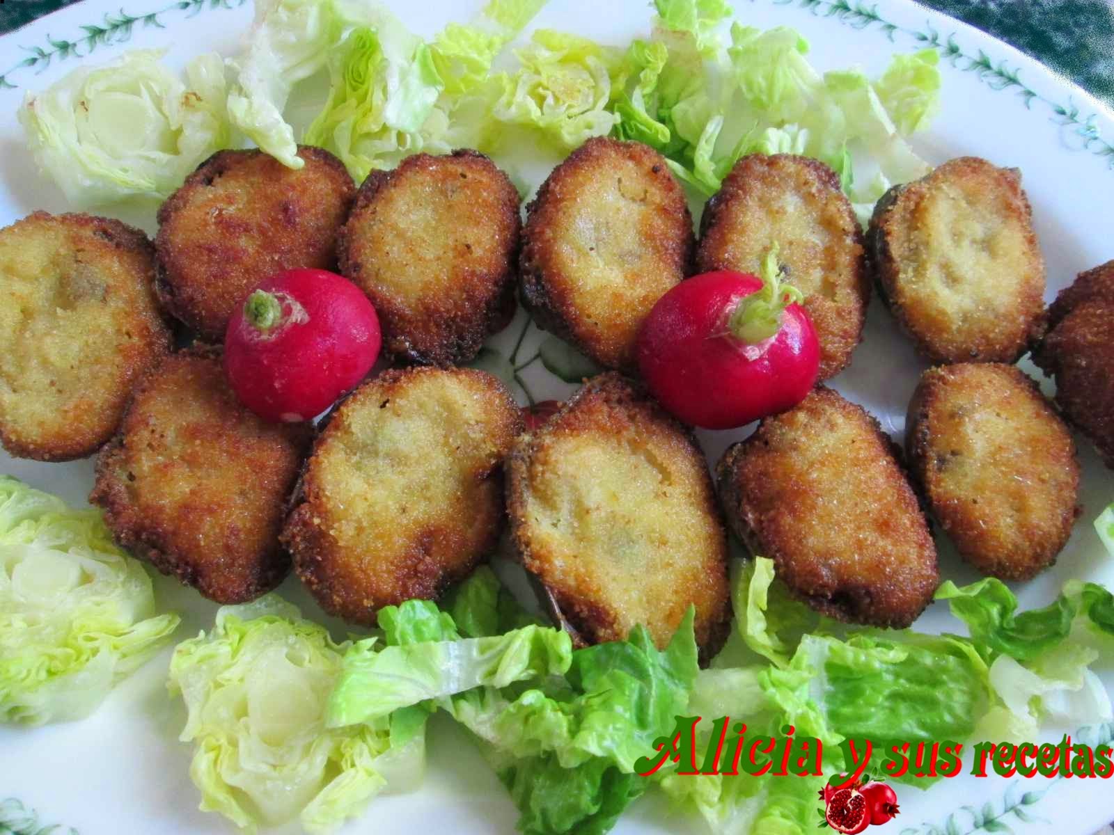 Alicia y sus recetas: ALMEJAS FINAS RELLENAS DE BECHAMEL