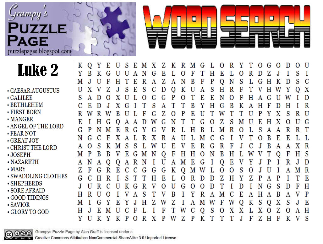 Grampy s Puzzle Page December 2012 Grampy s Puzzle Page December 2012