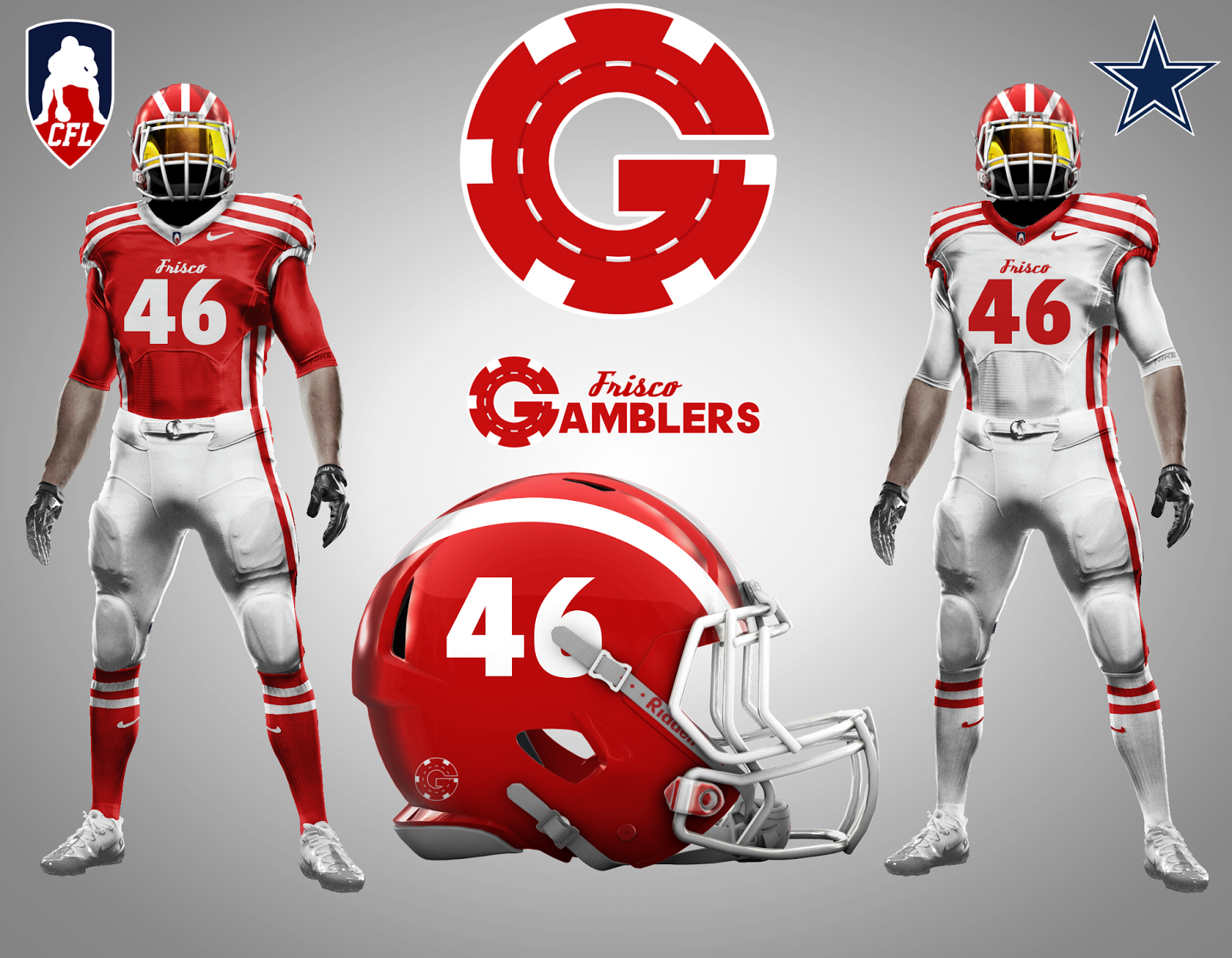 continental-football-league-frisco-gamblers