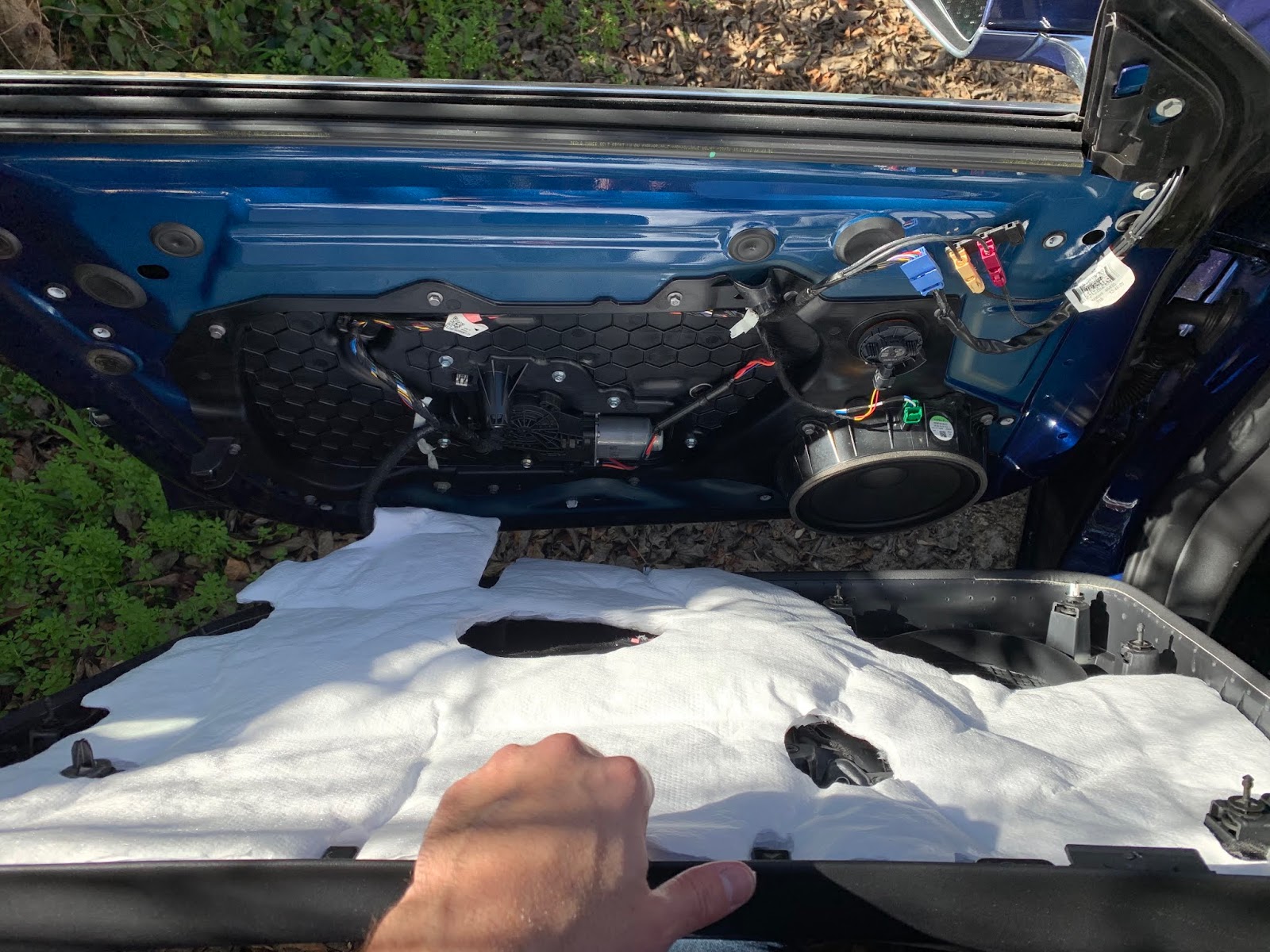 Tesla Model 3 Stereo Part 1 Door Insulation