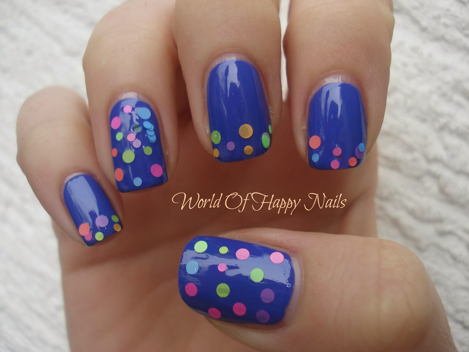 World Of Happy Nails: Review: Colorful Mini Round Thin Paillette Design ...