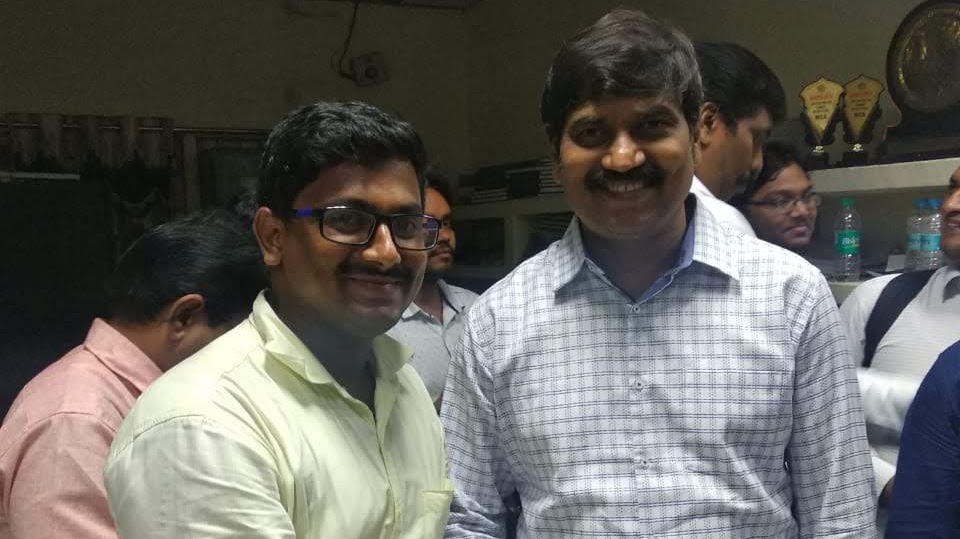 With Prof. P.V.G.D. Prasad Reddy sir