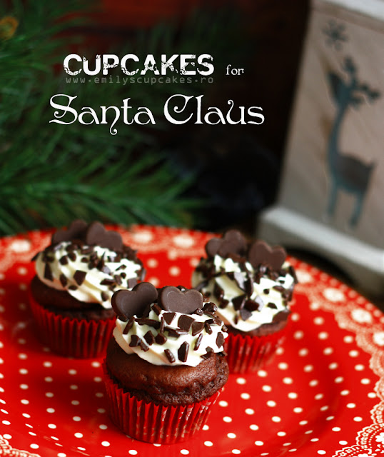 cupcakes for Santa Claus