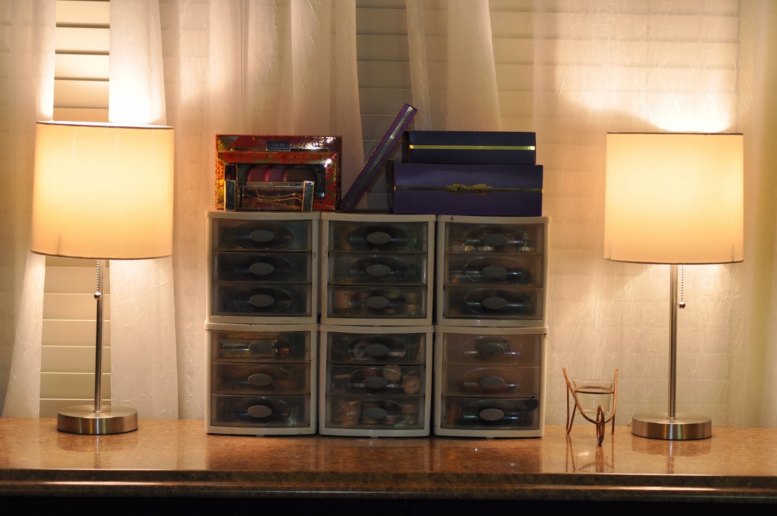 GE reveal® LED halogen Light Bulb Review and Makeup Room Makeover The