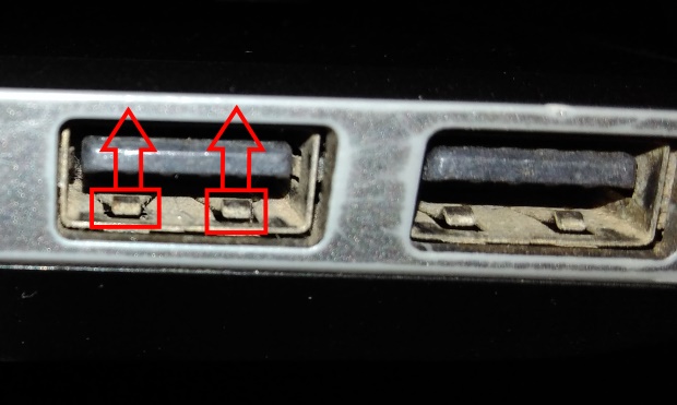 How to fix USB ports