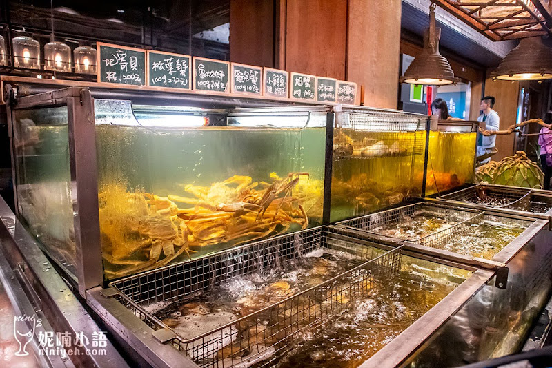 【台北美食景點】上引水產煮海海鮮。產地直送漁市合菜餐廳
