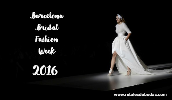 barcelona bridal fashion week  2016