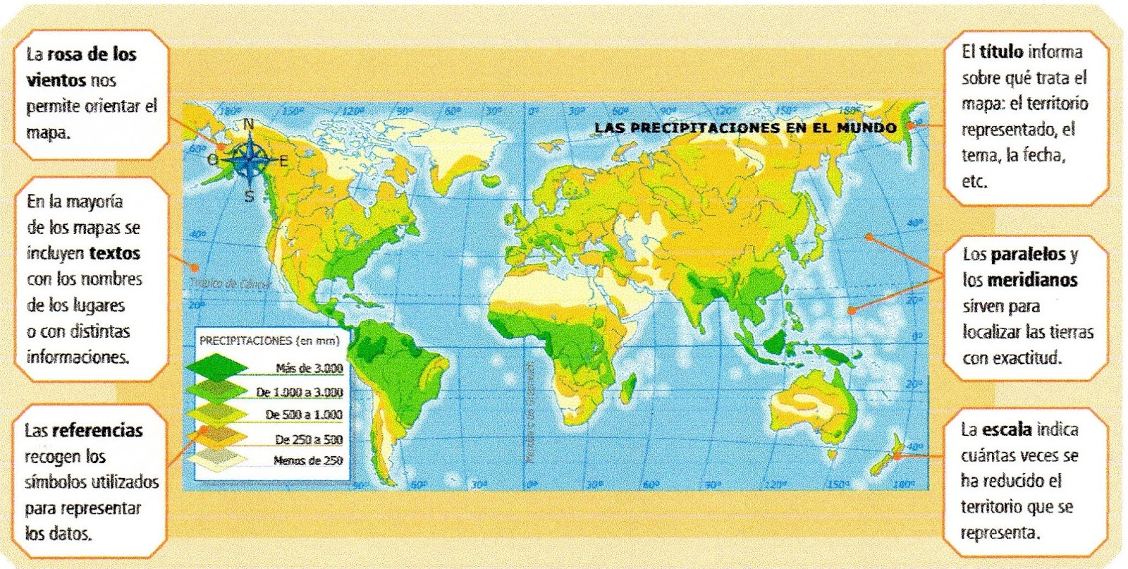 Elementos De Un Mapa