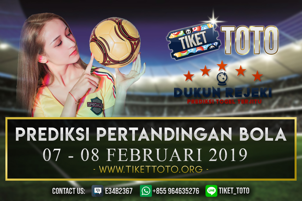 PREDIKSI PERTANDINGAN BOLA TANGGAL 07 APR – 08 APR 2019