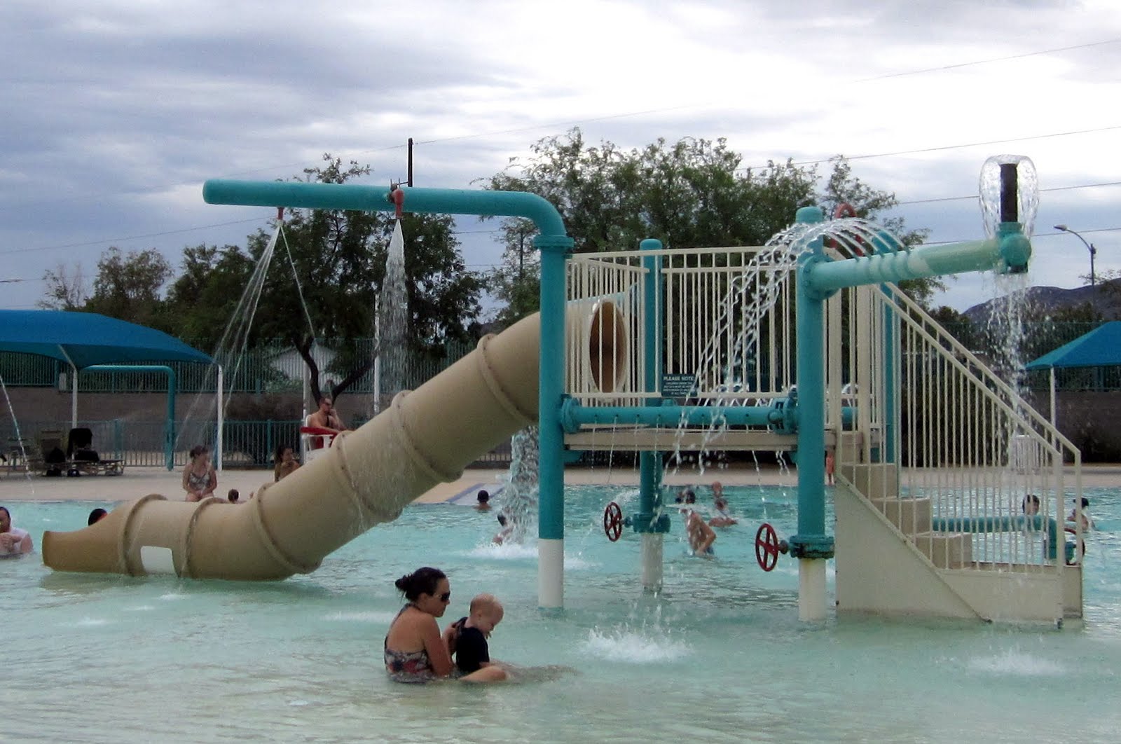 Sunny Days The Big Water Slide at Black Mountain Rec. Center