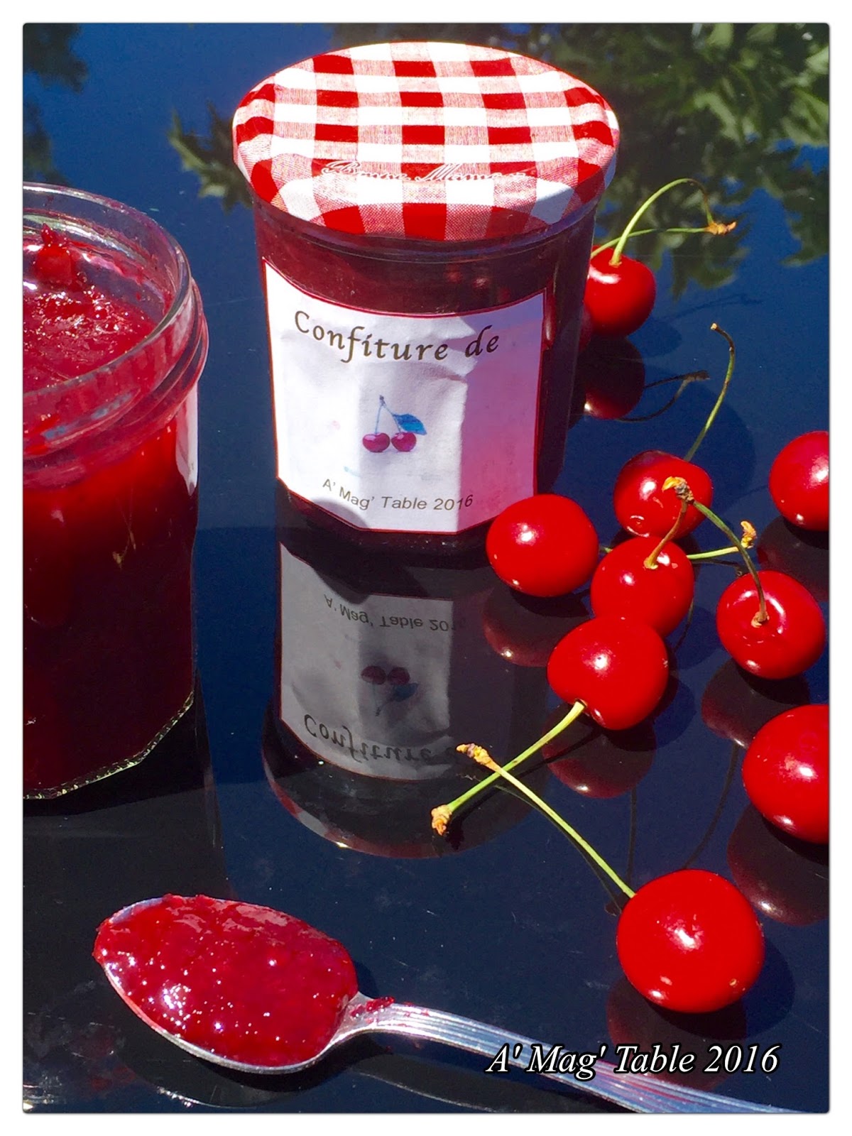 A' Mag' Table Confiture de Cerises (au Cookeo)