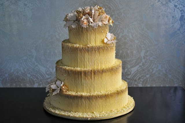 нетрадиционна сватбена торта