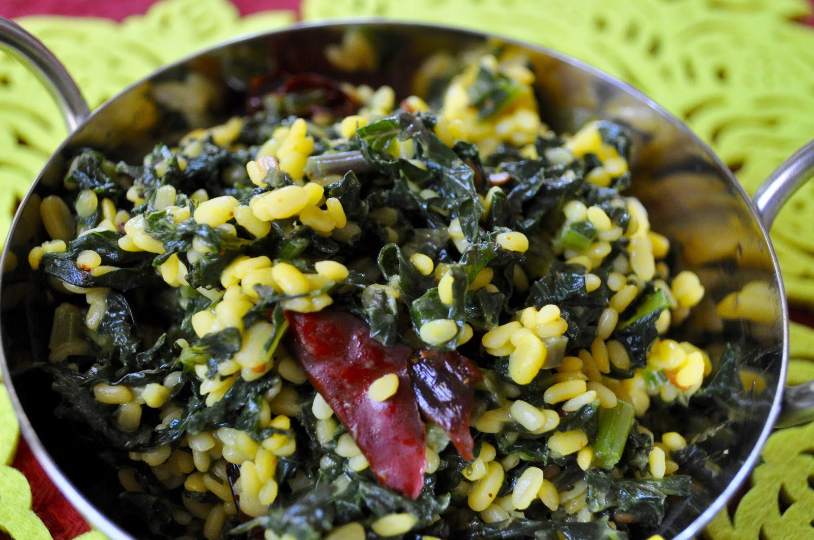 Cooking with Meena Kale Thoran Cooking from my Garden