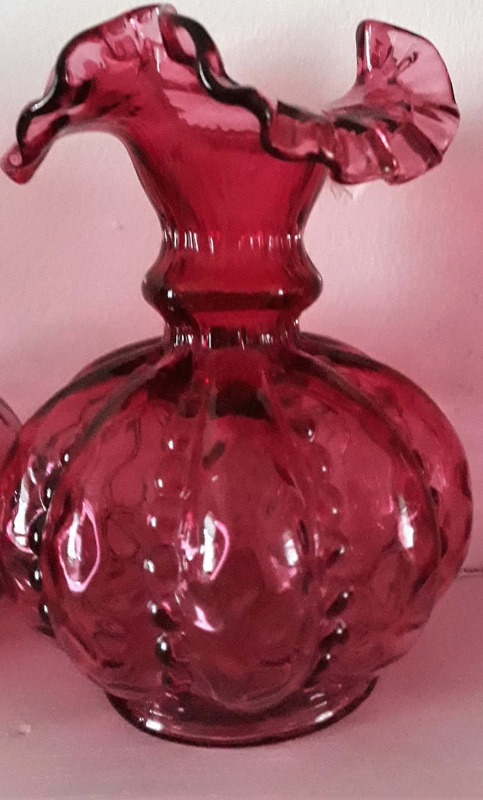 Writing Straight from the Heart The Perfection of Cranberry Glass